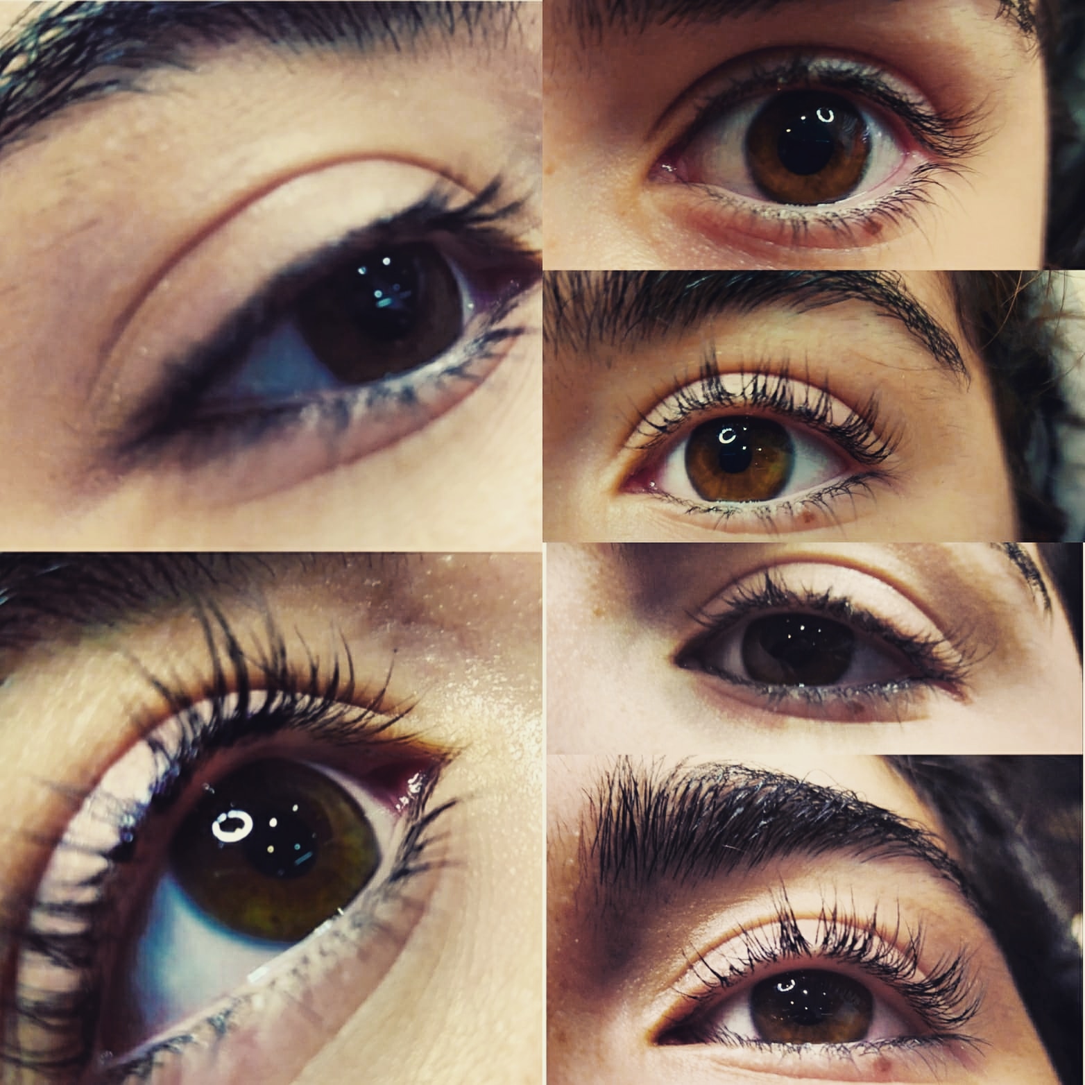 Woman face with glowy skin makeup